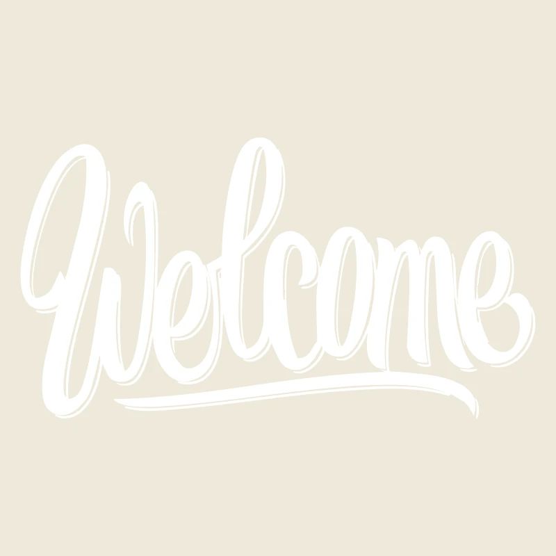 Welcome Schrift