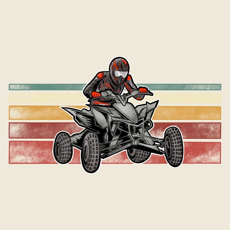 Quad ATV Offroad Quadfahrer