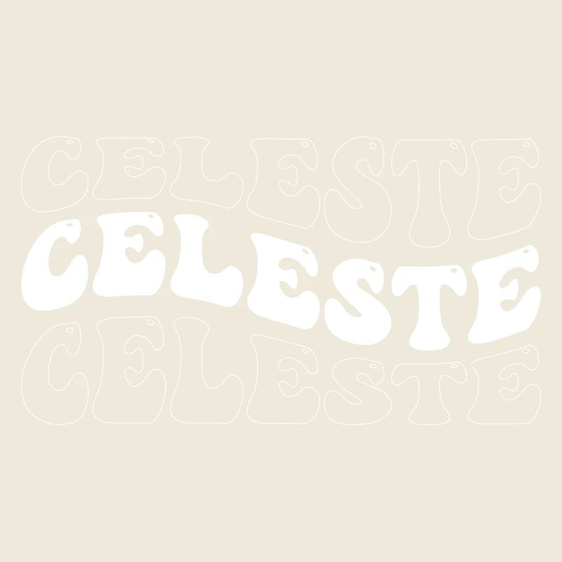 Funny Celeste Groovy 4 Men Women Cool Celeste Tie
