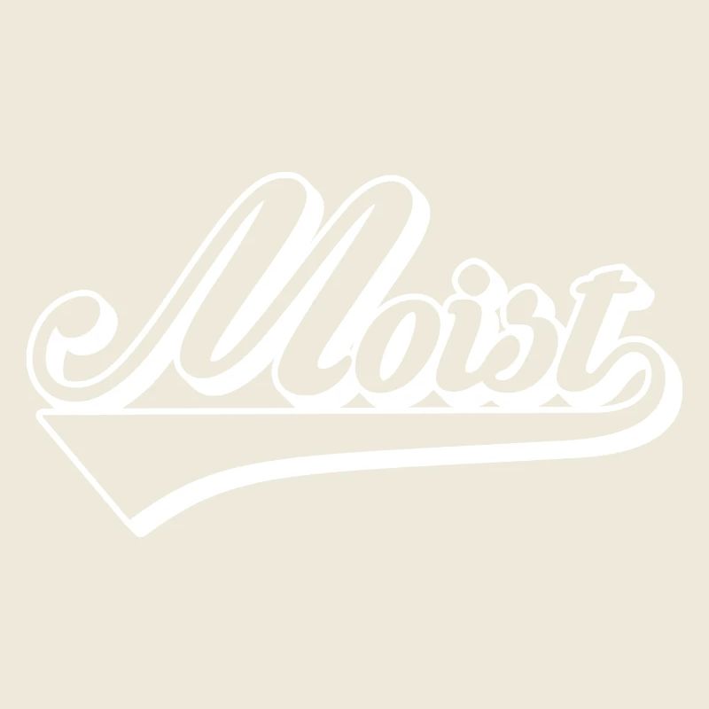 Mobiz Retro Script Logo