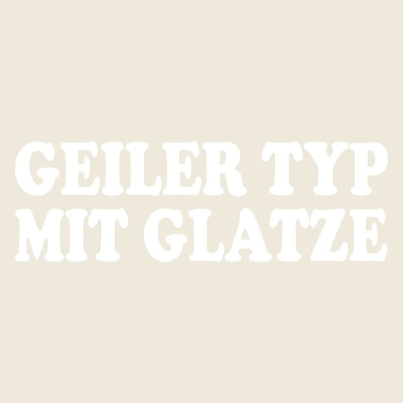 geiler typ mit glatze