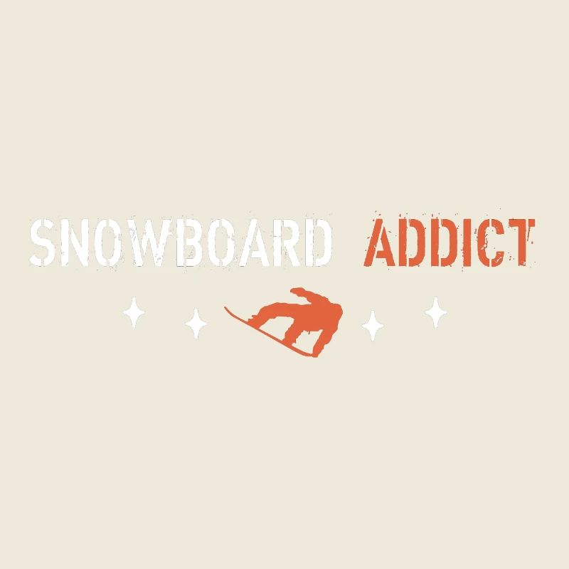 Snowboard addict