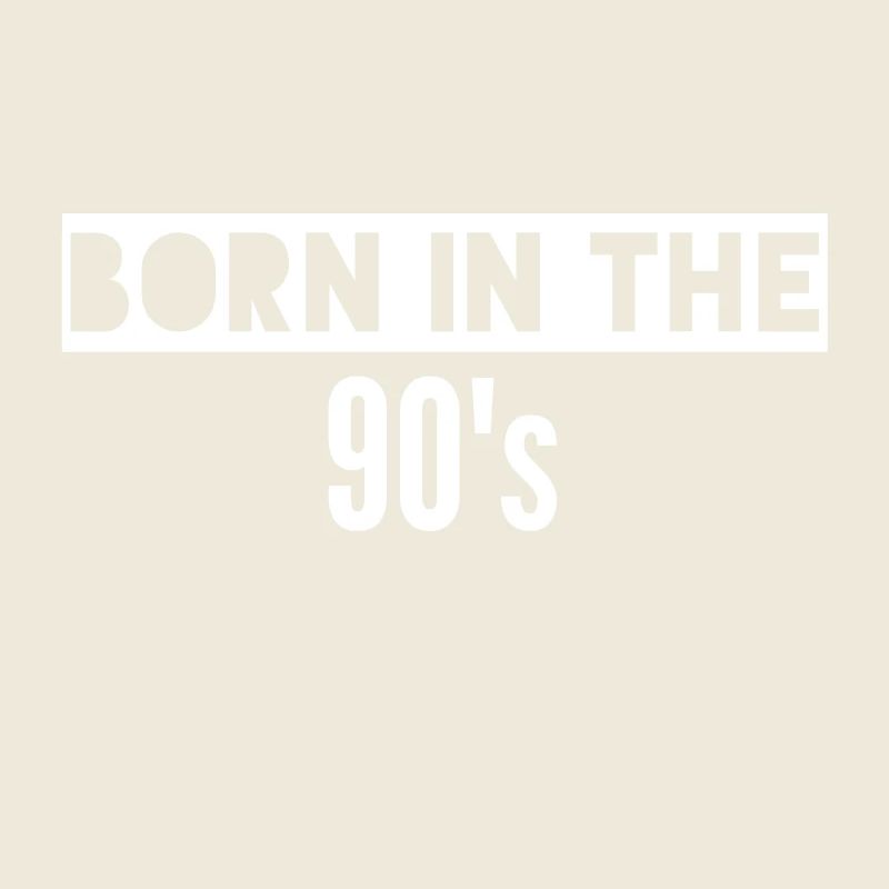 Né dans les années 90
