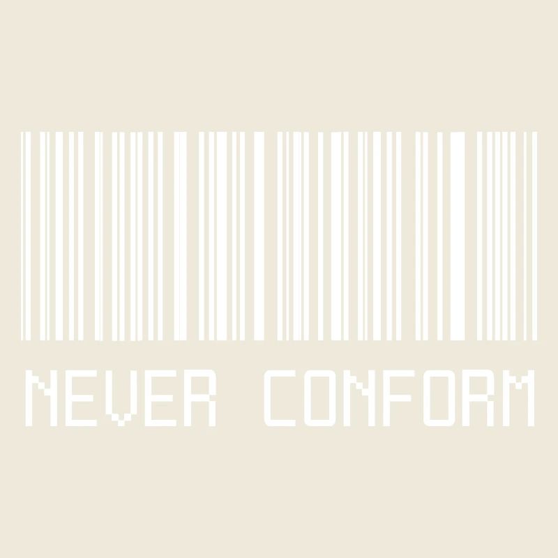 Never conform barcode