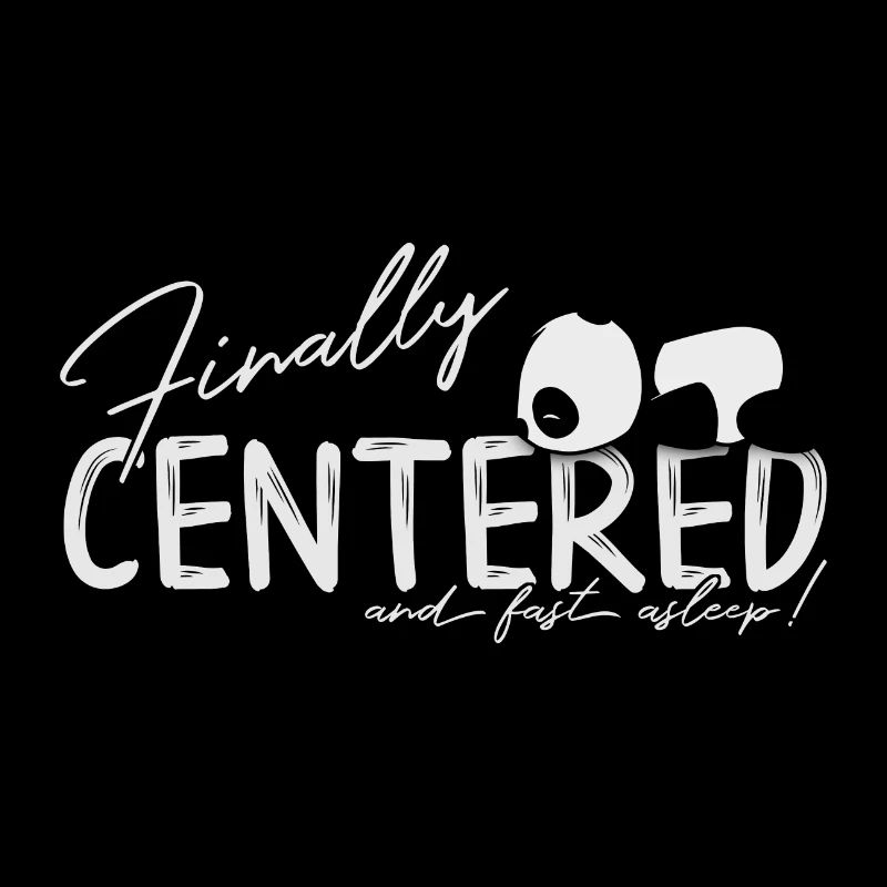 Finally Centered Nickerchen Zen Yoga Panda