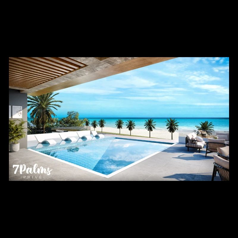 Piscine et plage