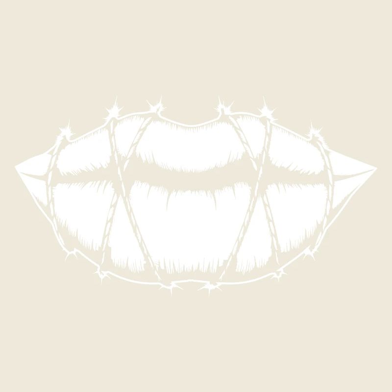 Liberté d’expression - Des lipps dans des barbelés