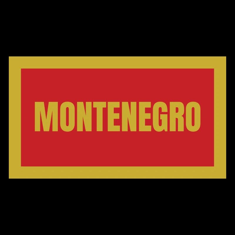 Drapeau du Monténégro