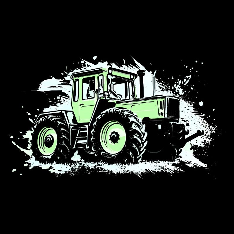 Grüner Traktor - MB-trac 1300
