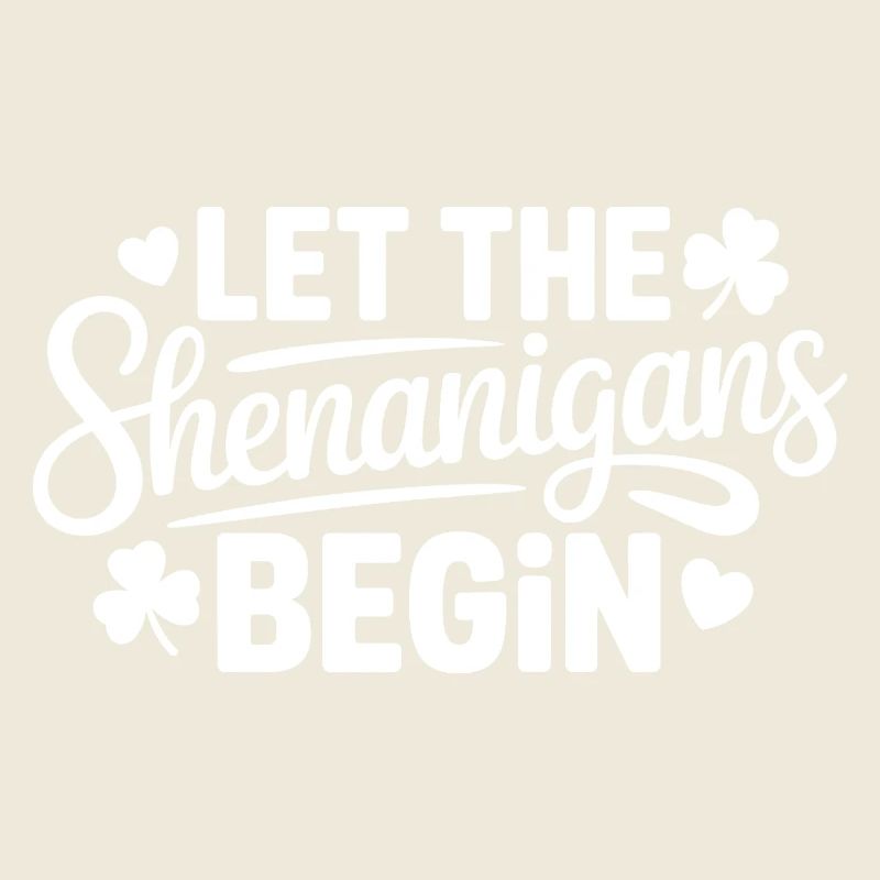Shenanigans Begin: Playful Phrase Tee