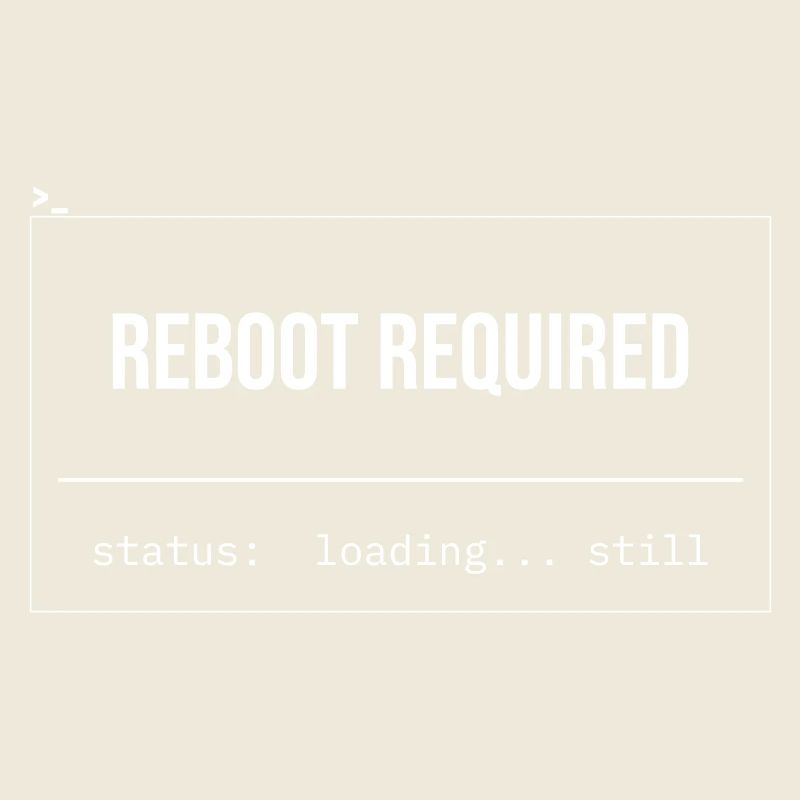 Reboot erforderlich