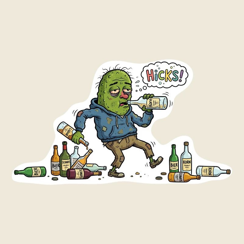 Die Saufgurke – Hicks!