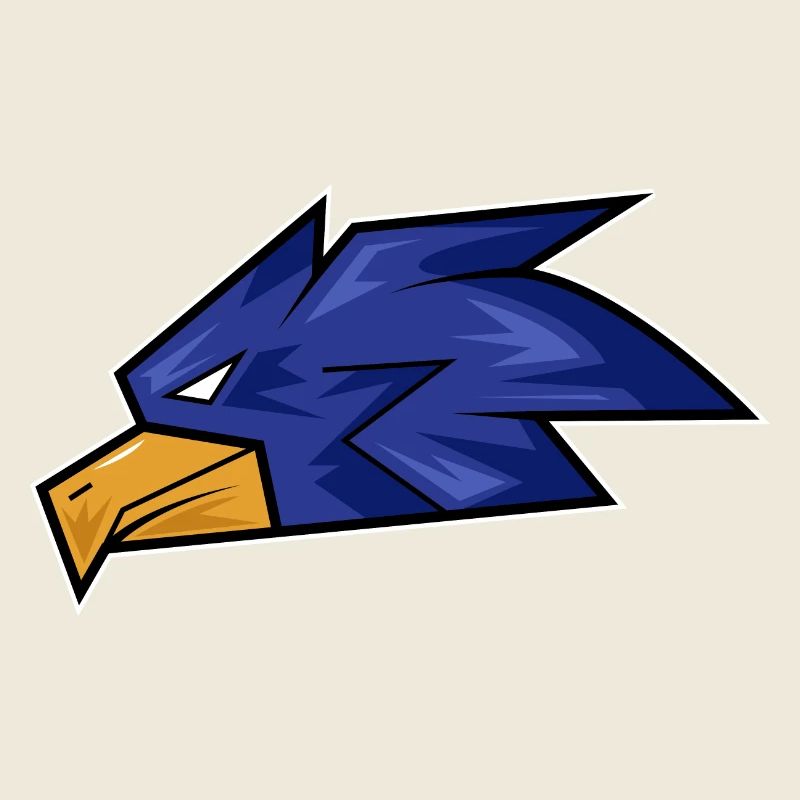 Hawk Signet Gesicht Geschenk Bussard Jäger