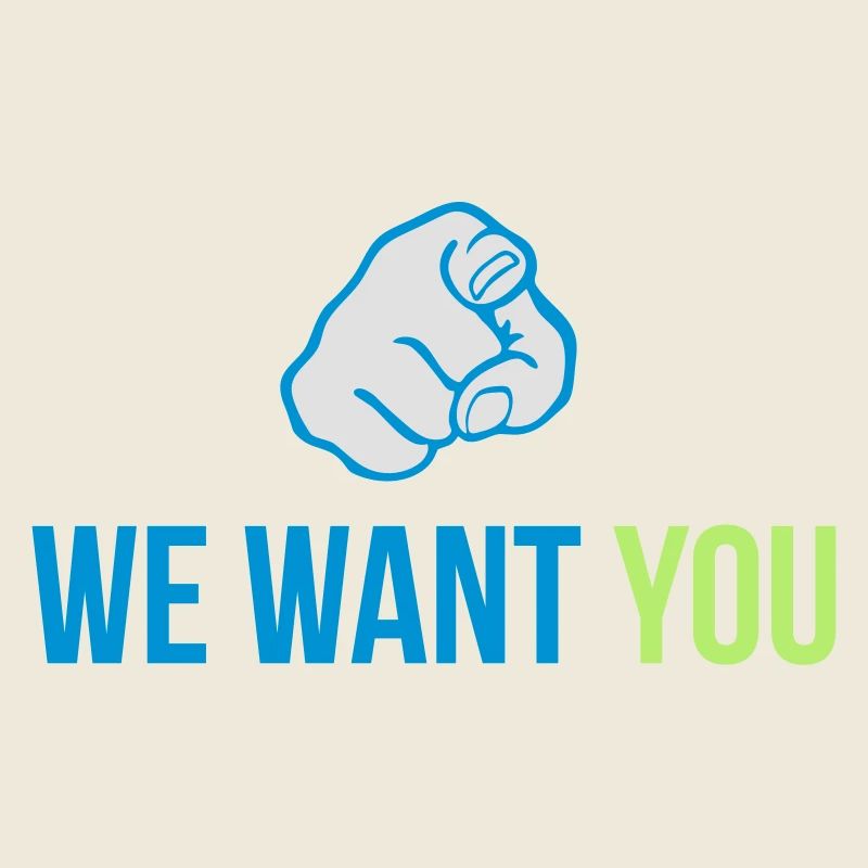 we want you