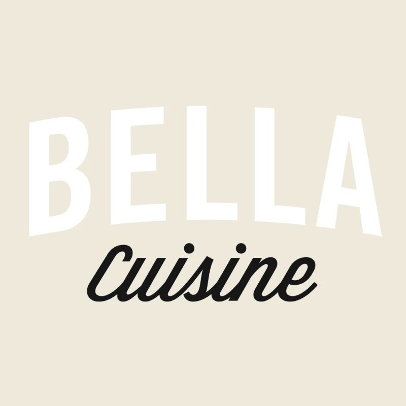 Bella Kitchen Typografie