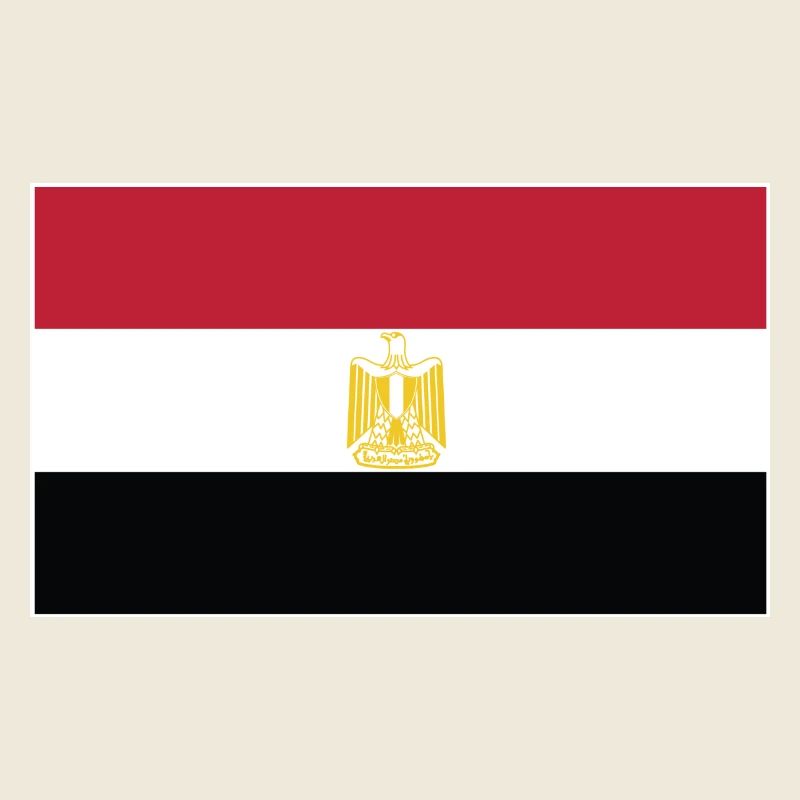 Drapeau de l’Égypte