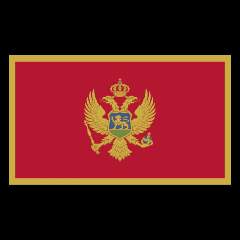 Montenegro Flagge