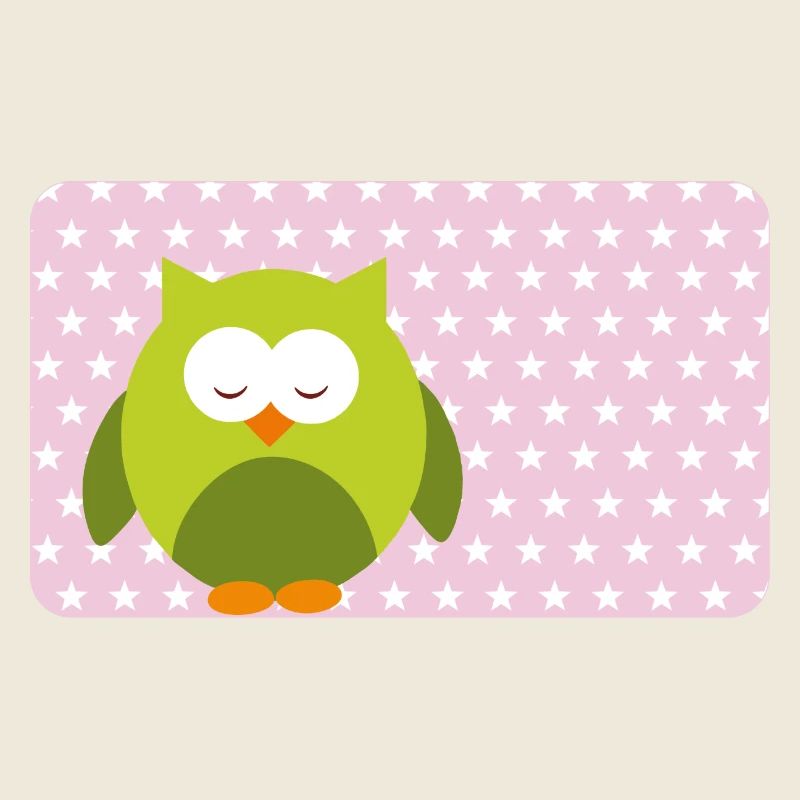 Funny Owl with Pink Asterisk | Customisable