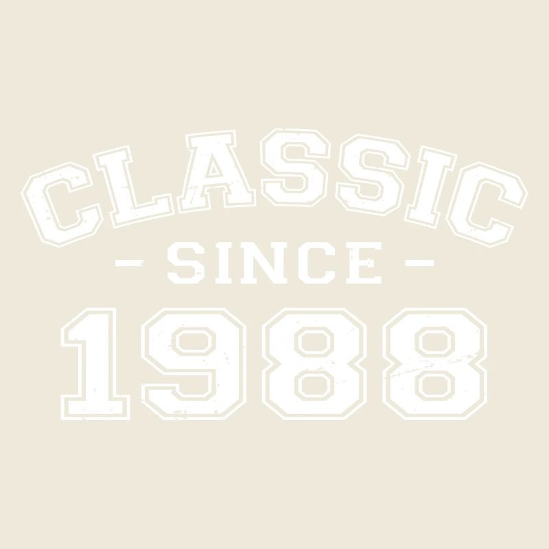 Millésime 1988 Cadeau d’anniversaire 1988 Classique