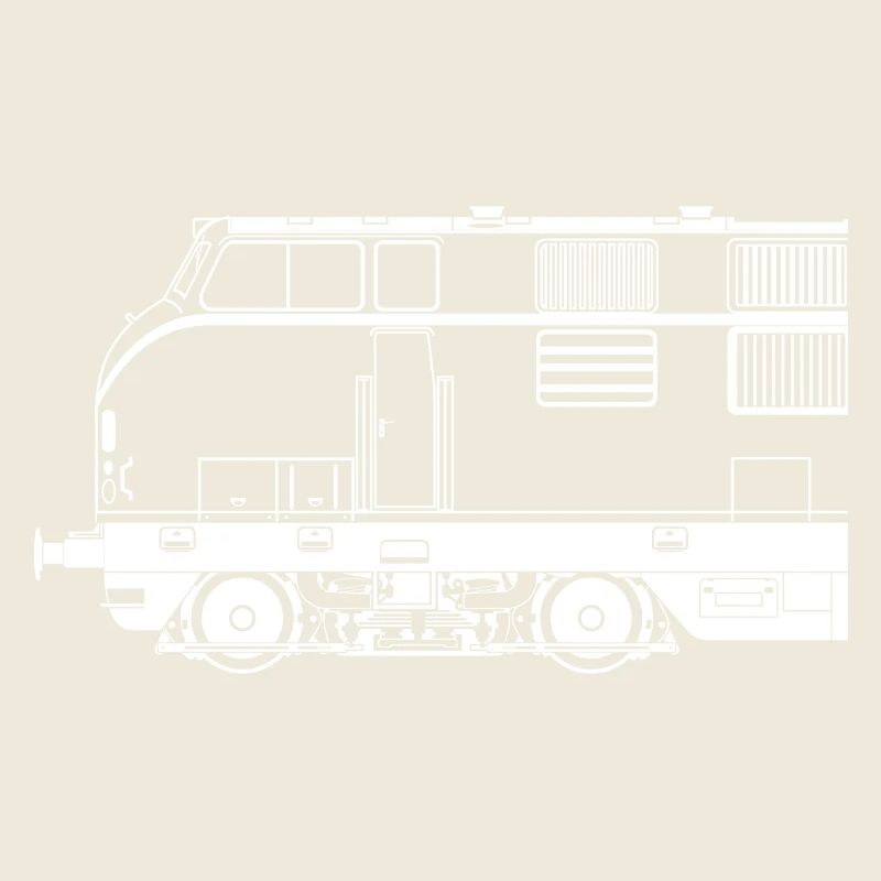 BR 221 ligne demi-blanc