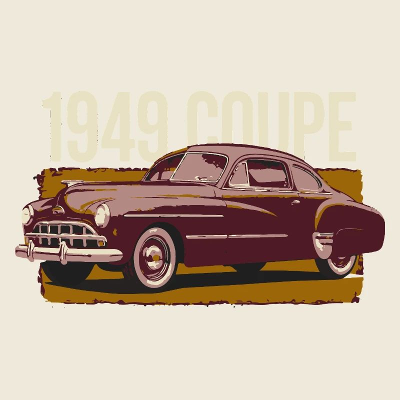 1949 Coupe Burgundy
