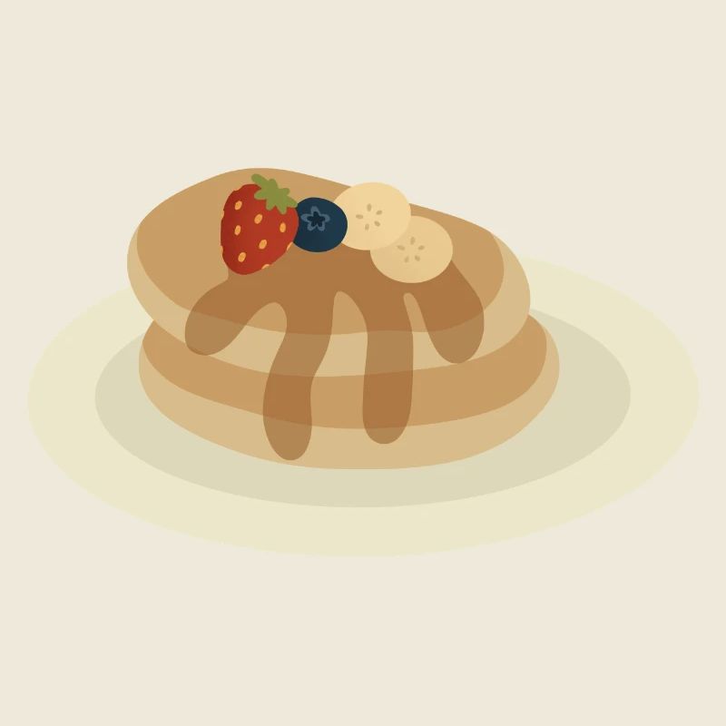Pfannkuchen-Stapel