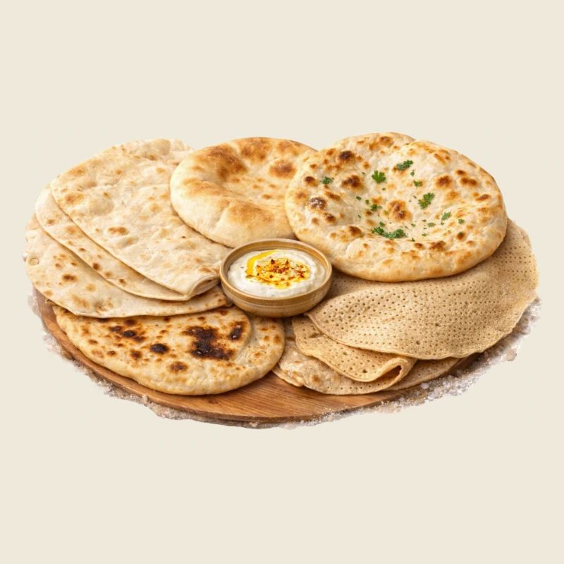 International flatbread platter
