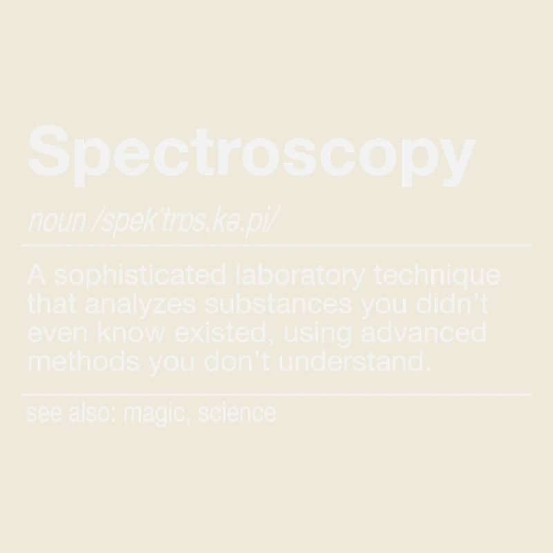 Spectroscopy FTIR UV/VIS Raman Analysis Spectrum