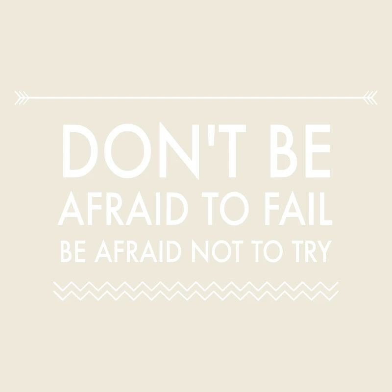 Action Over Fear Quote White