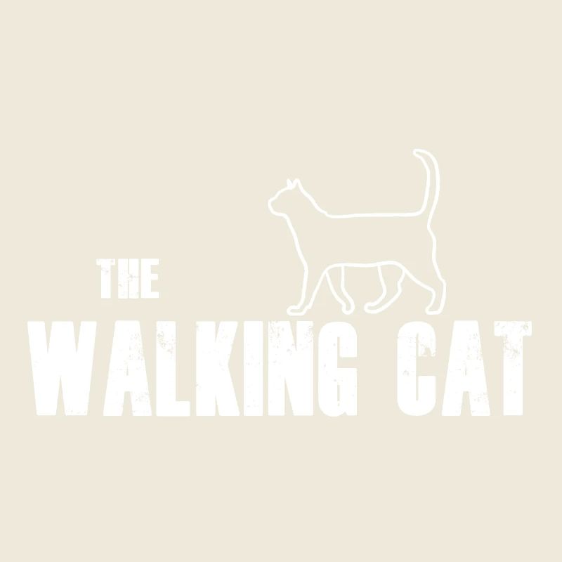 Le chat de marche