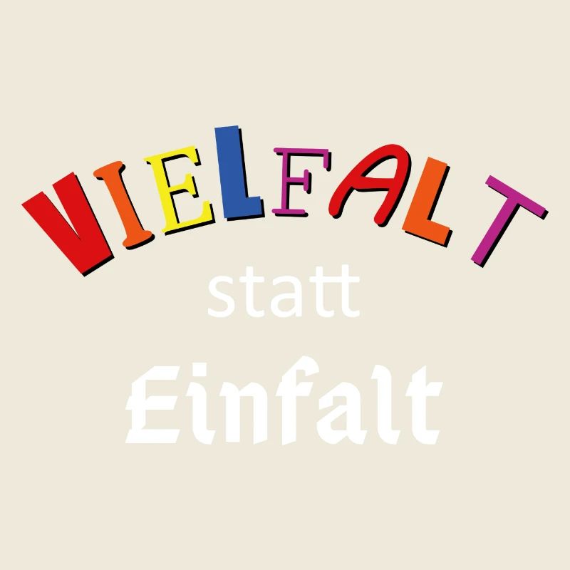 Vielfalt statt Einfalt