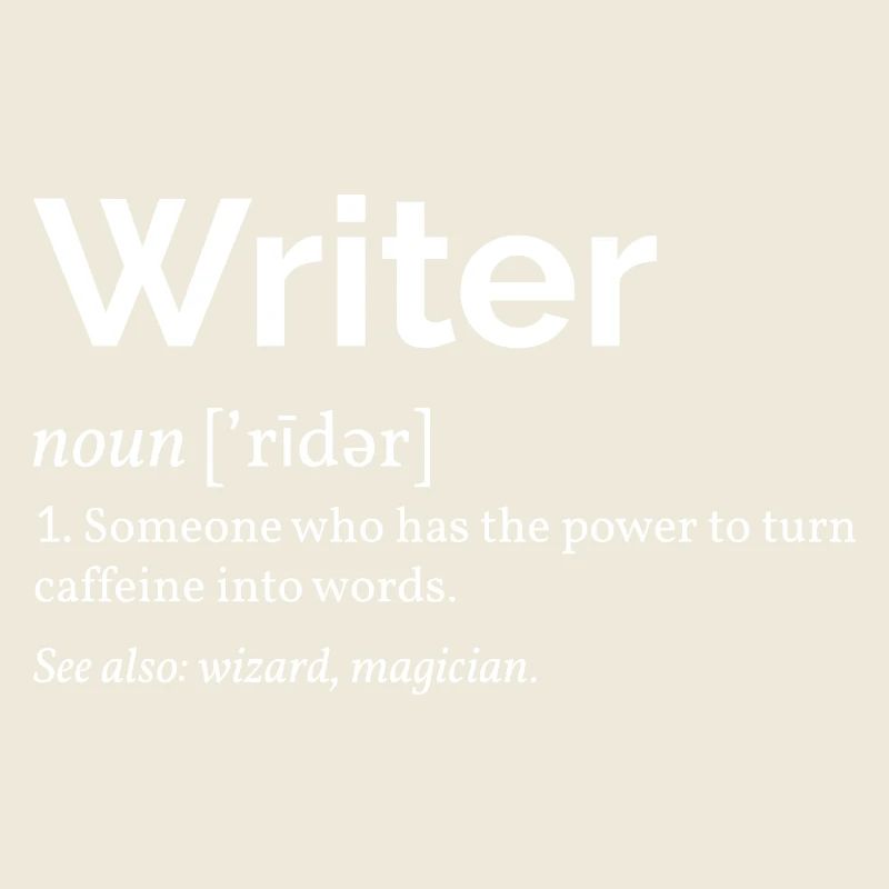 Définition de l'écrivain I