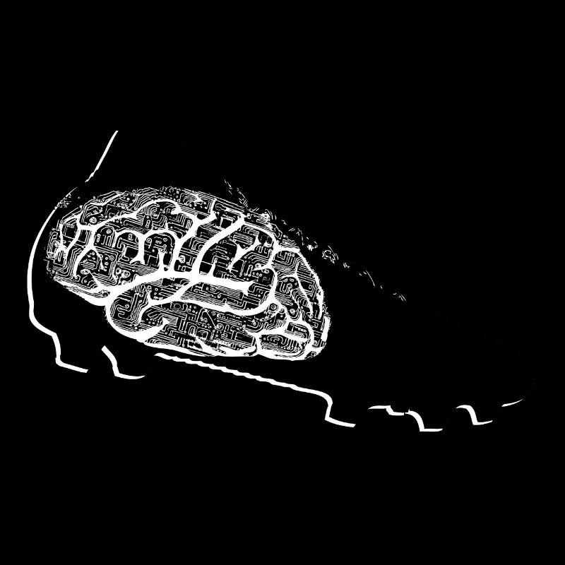 Football boot with brain BRAIN SOCCER