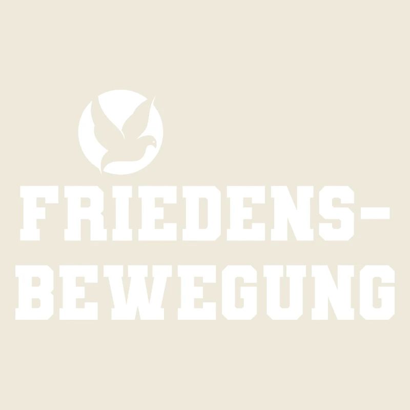 Friedensbewegung dunkles Design