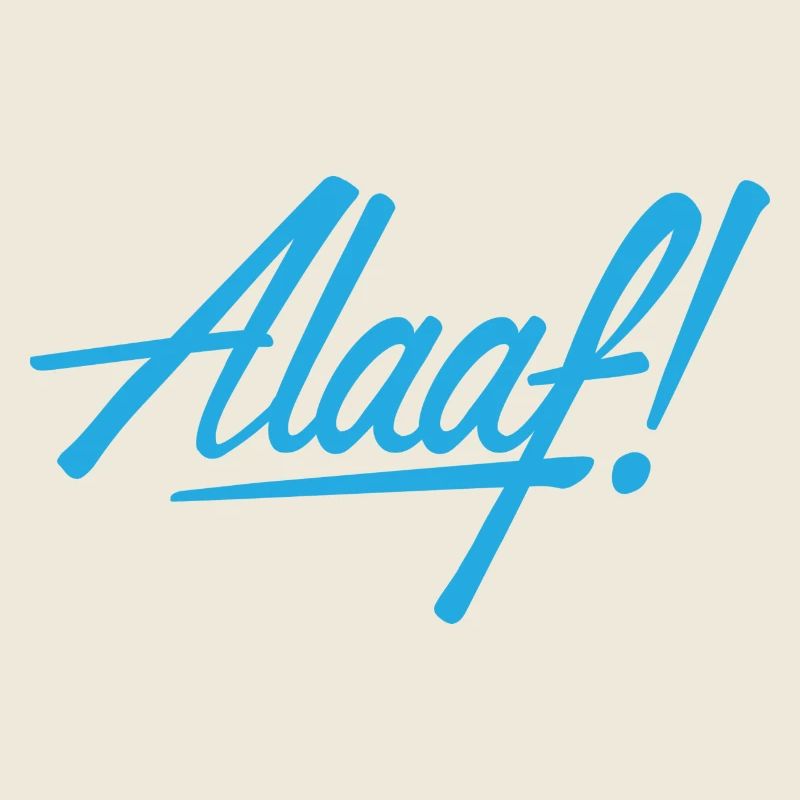 Alaaf! Design blau
