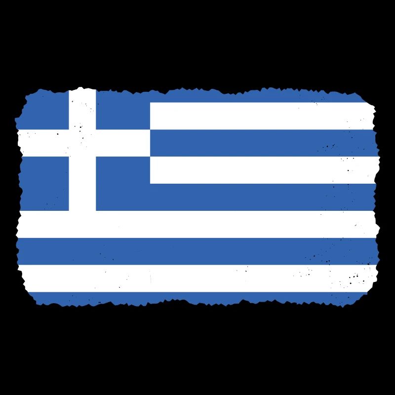 Drapeau de la Grèce Hellas Athènes Drapeau de la Grèce