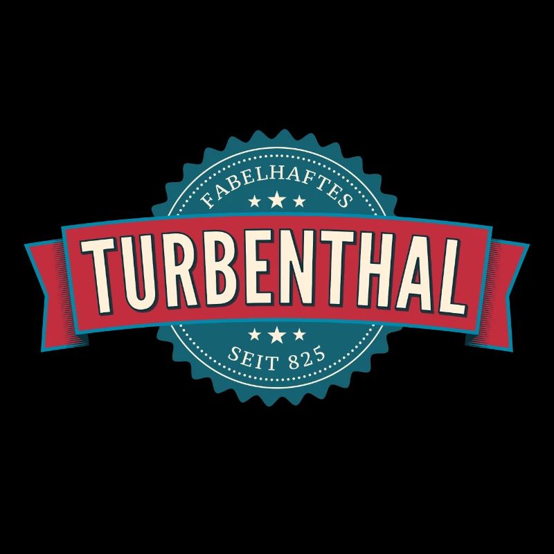 Fabelhaftes Turbenthal für dunklen Hintergrund