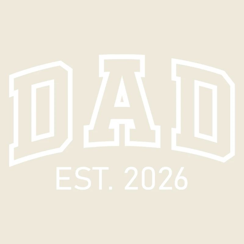 Dad est 2026 Gift – Perfect for expectant fathers