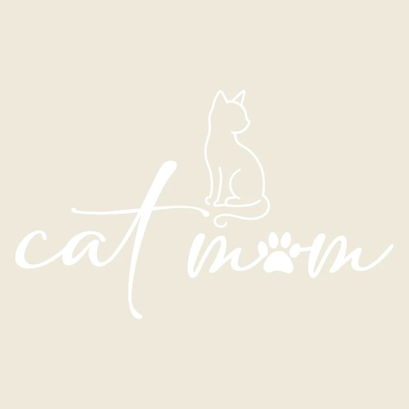 Silhouette de la Chat Logo Chat