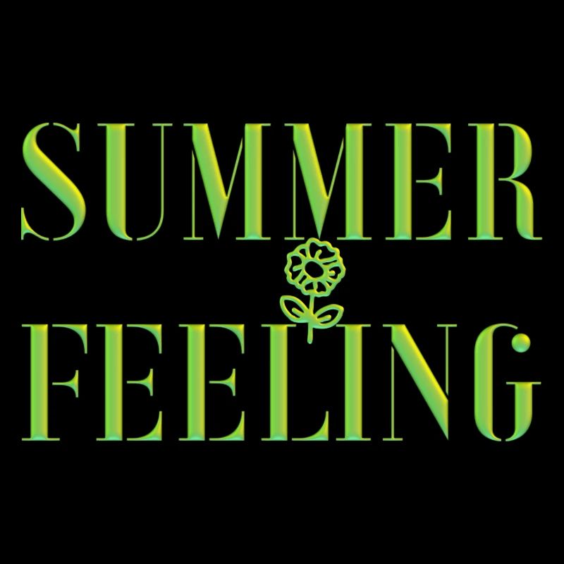 SUMMER FEELING mit Blume