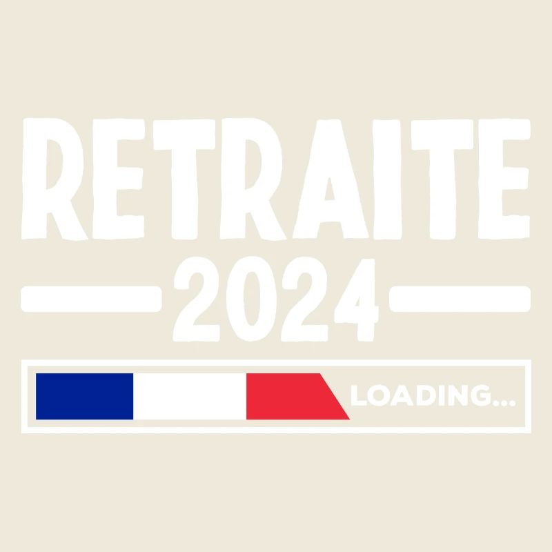 Retraite 2024 Loading Idée Cadeau Retrait Français
