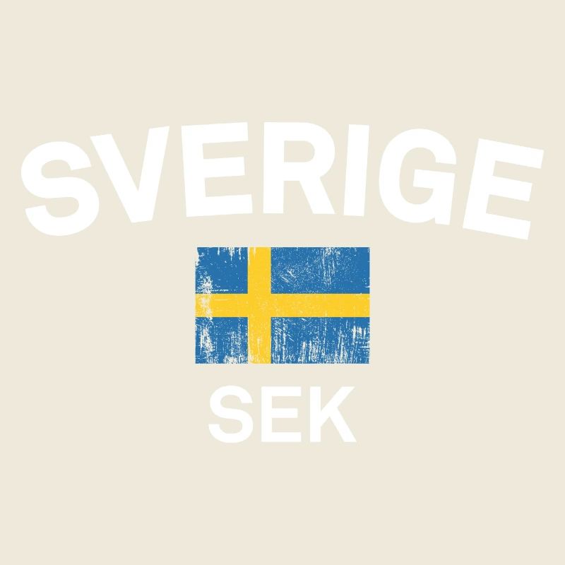 Distressed Sweden Flag Art