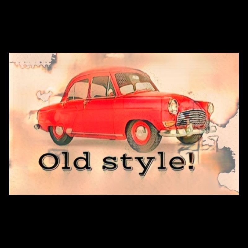 OLD STYLE! OLD FASHIONED MACHINE!