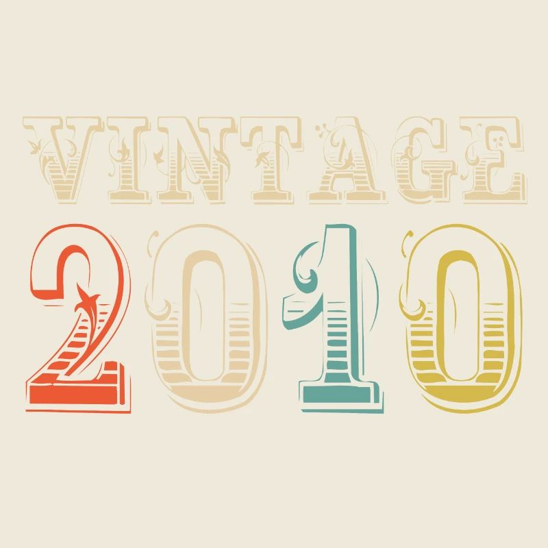 Vintage 2010- 14th birthday - 14 years old