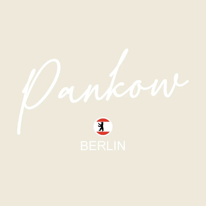 Pankow - Drapeau de Berlin - Ours de Berlin - Berlinerin