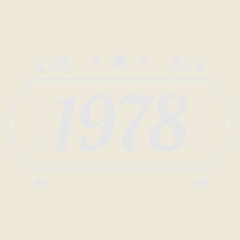 Vintage 1978 Retro Anniversary 1978