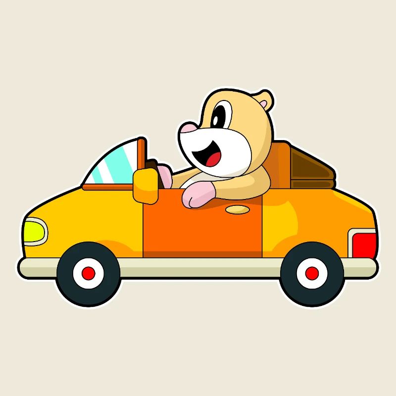 Voiture hamster