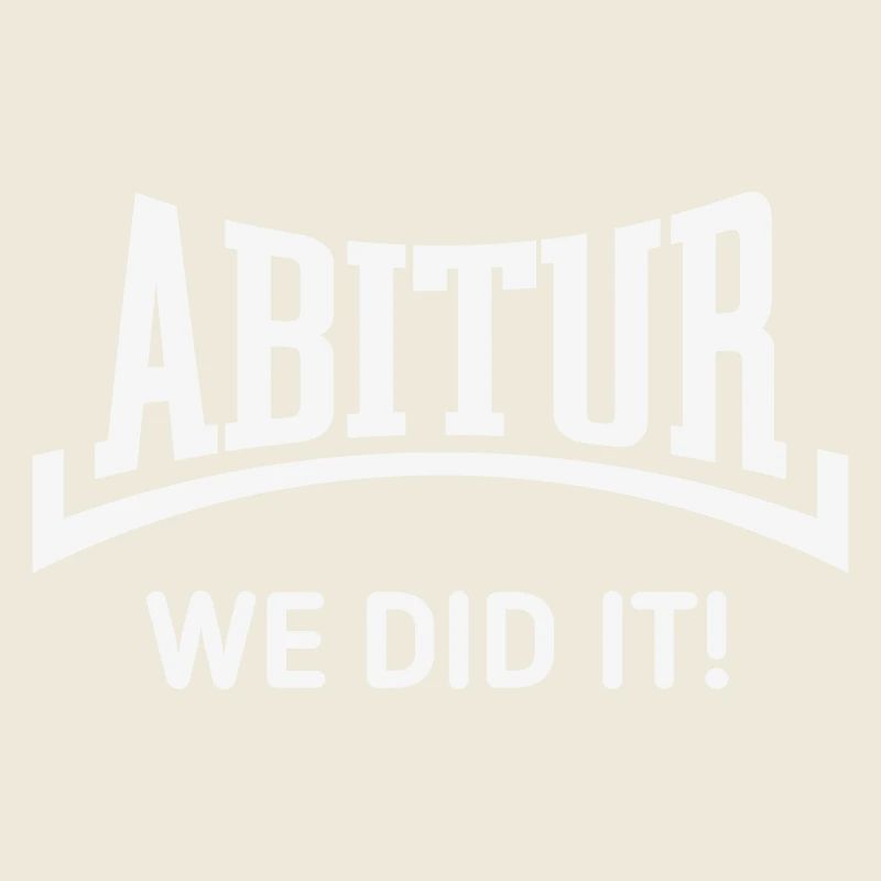 Abitur – On l’a fait ! (Promotion / Concave / W)