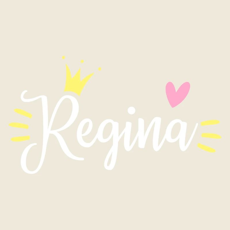 Regina Name Crown