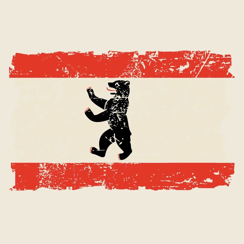Berlin Vintage Flag